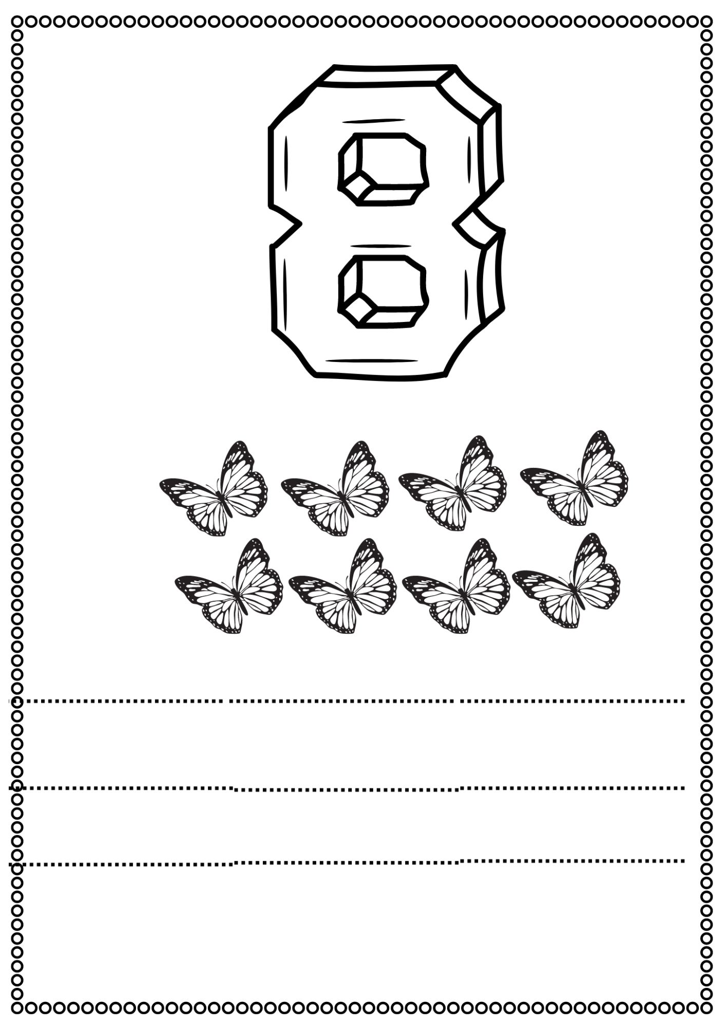 coloring number الارقام الانجليزية