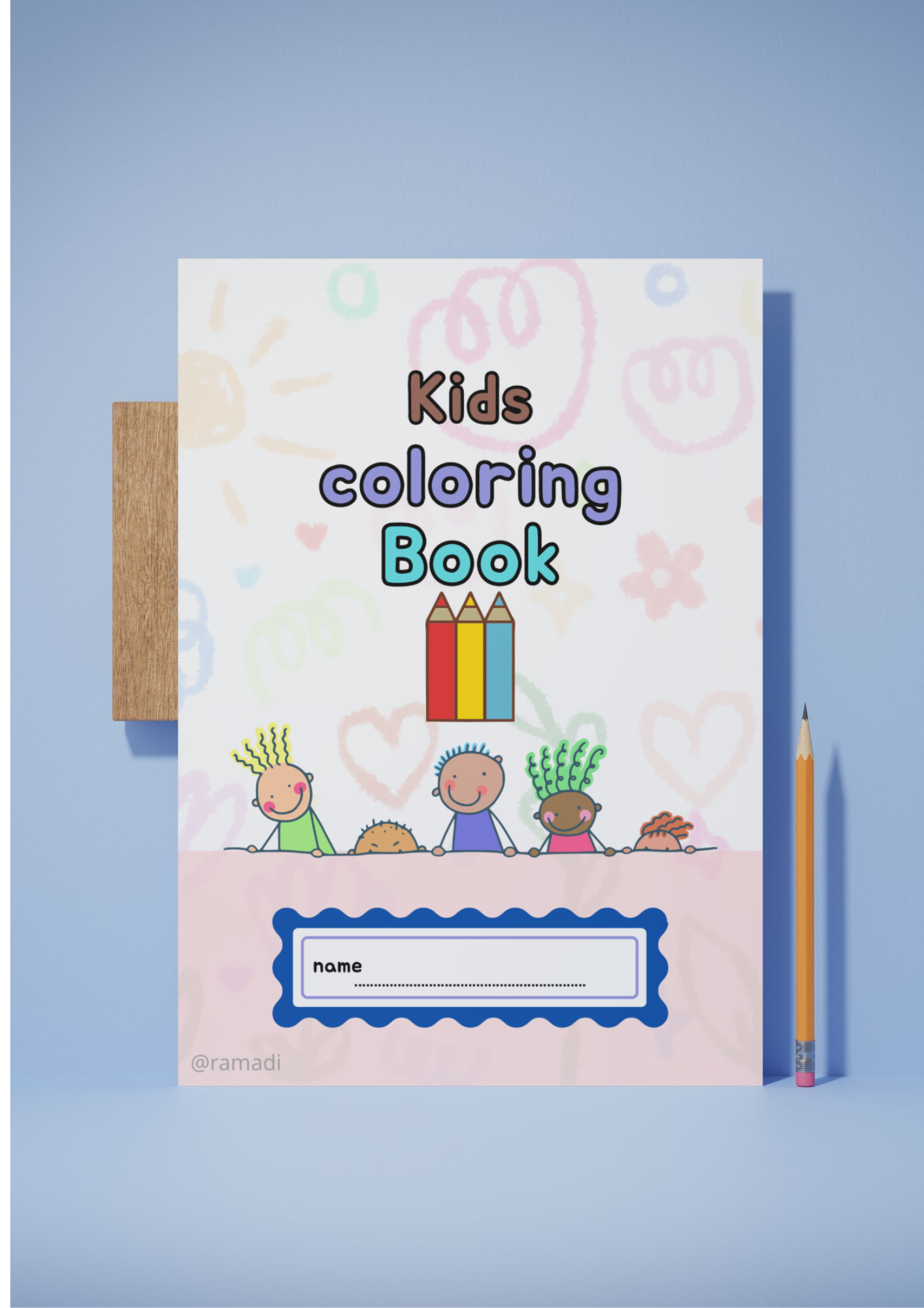 كتاب تلوين باللغة الانجليزية