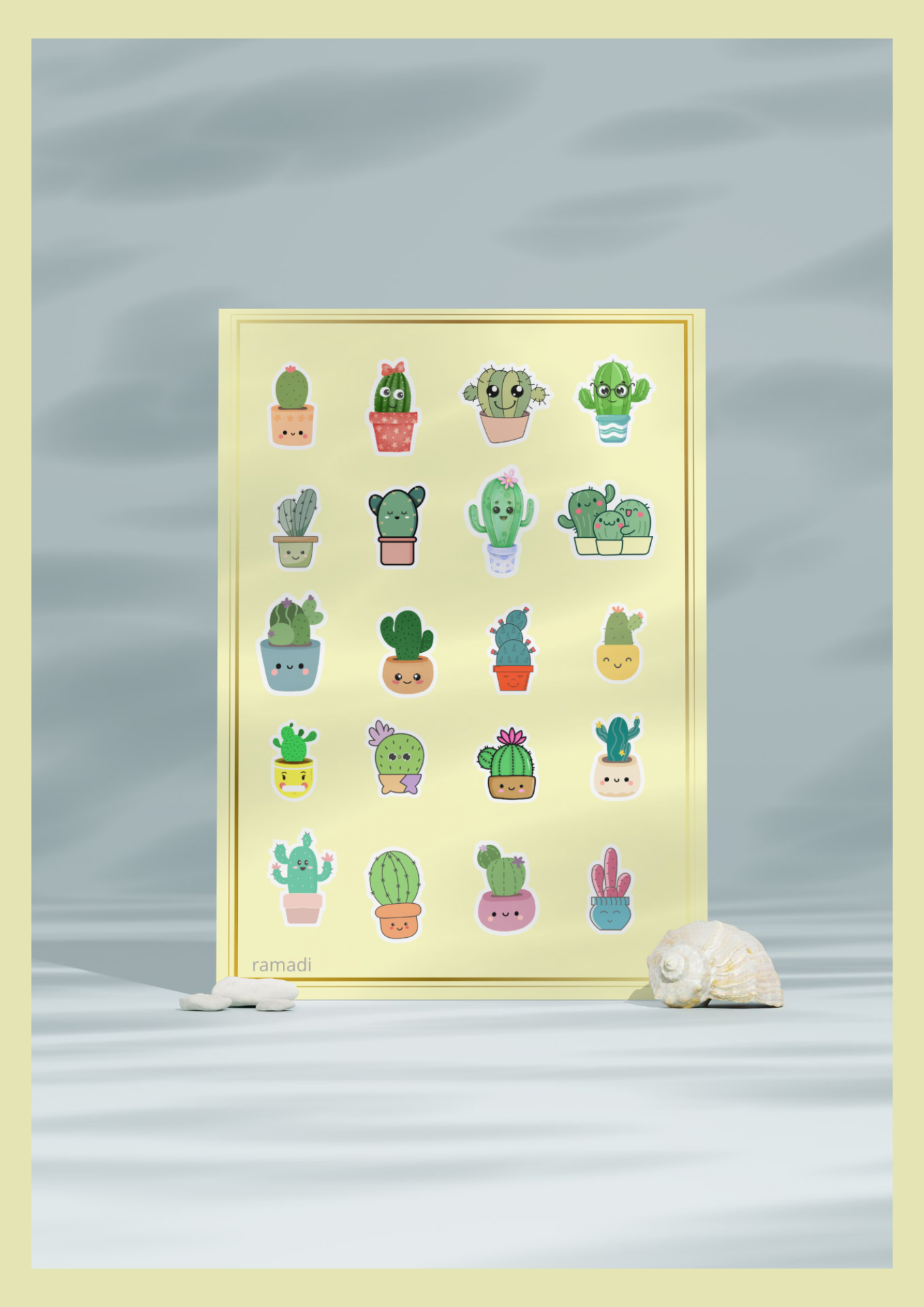 ملصقات صبار