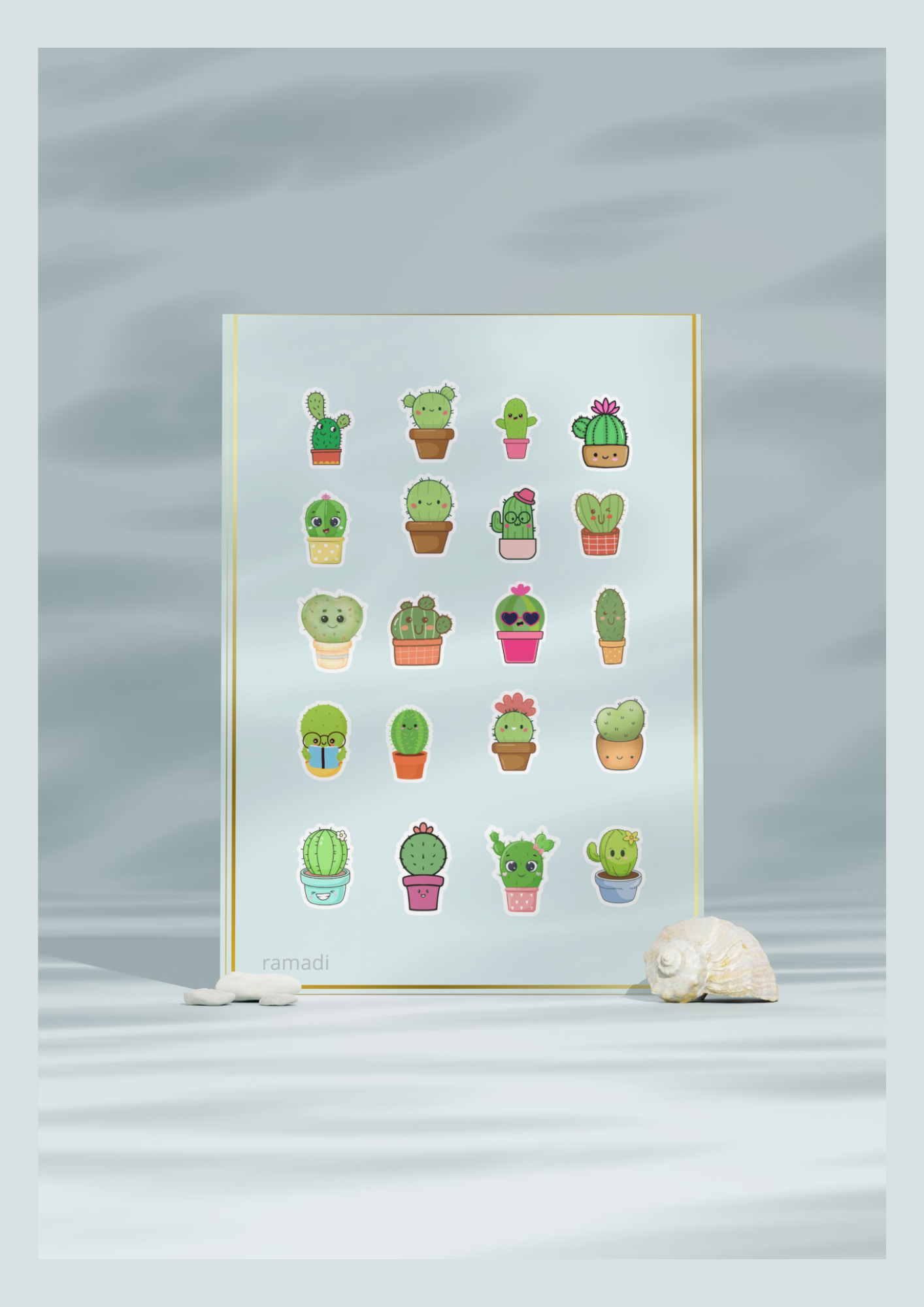 ملصقات صبار