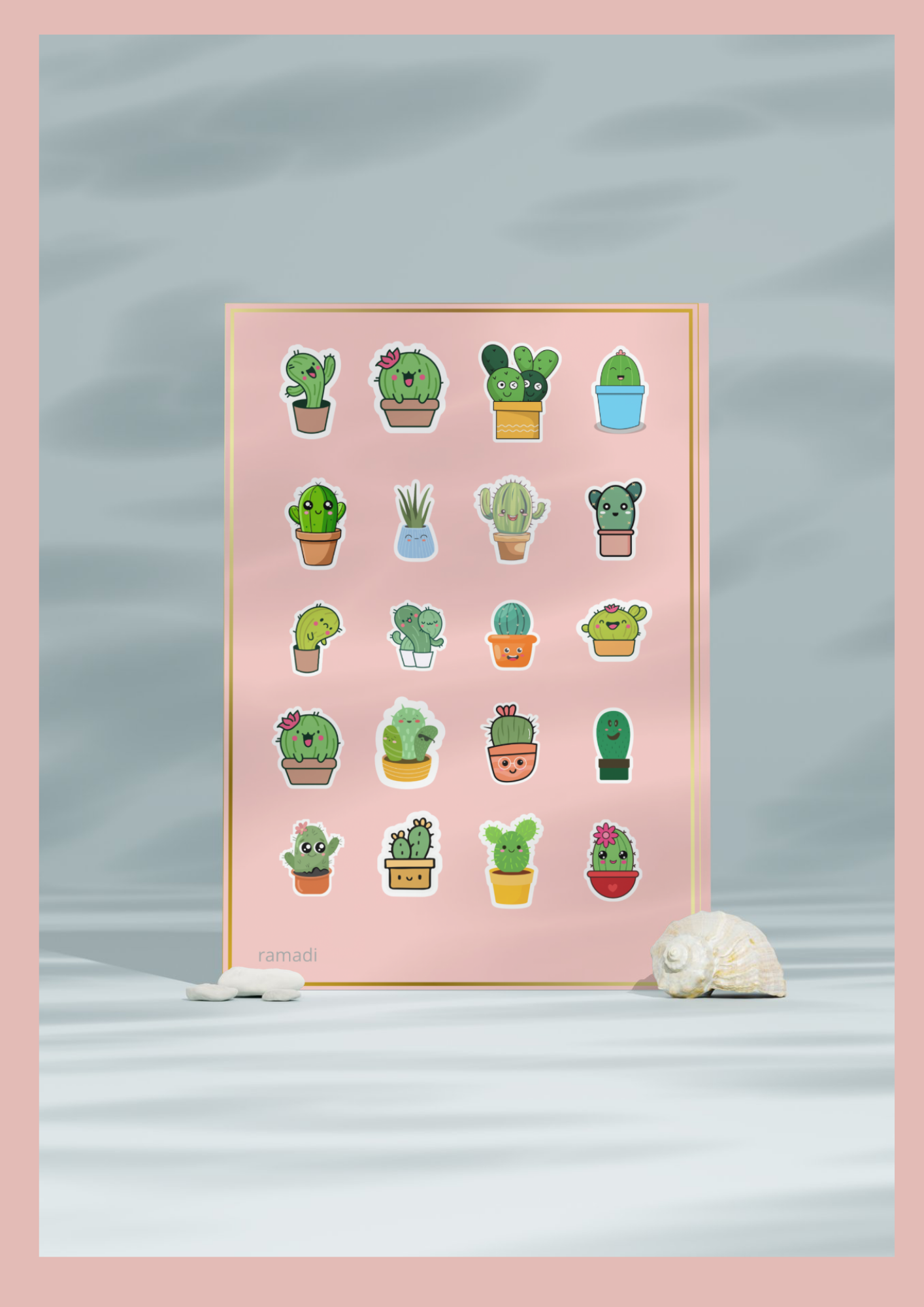 ملصقات صبار