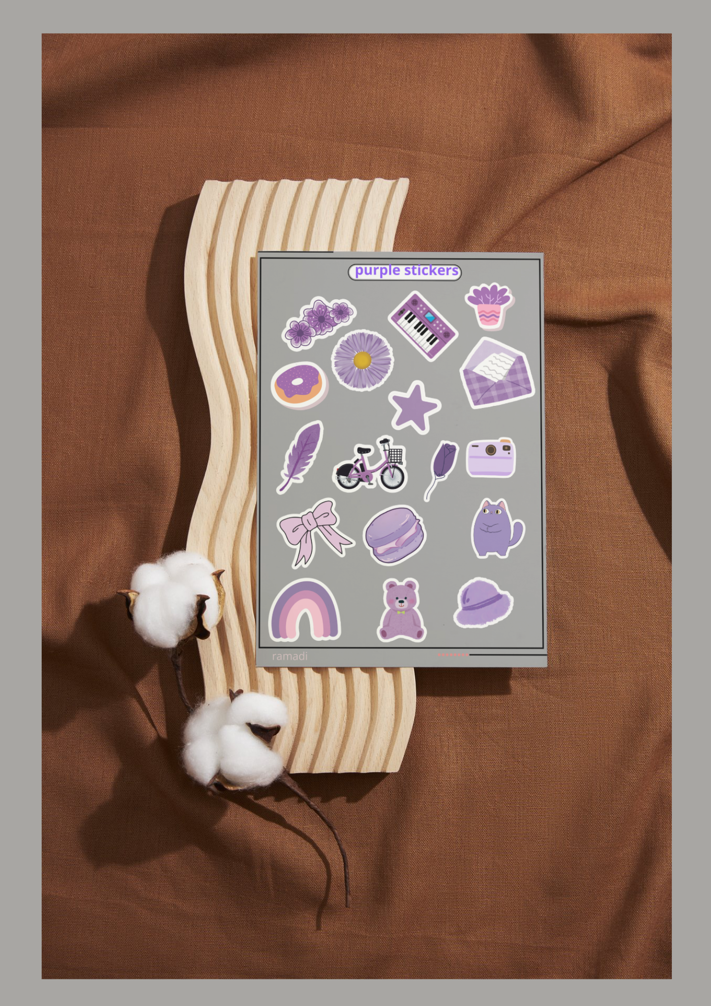 ملصقات دفتر