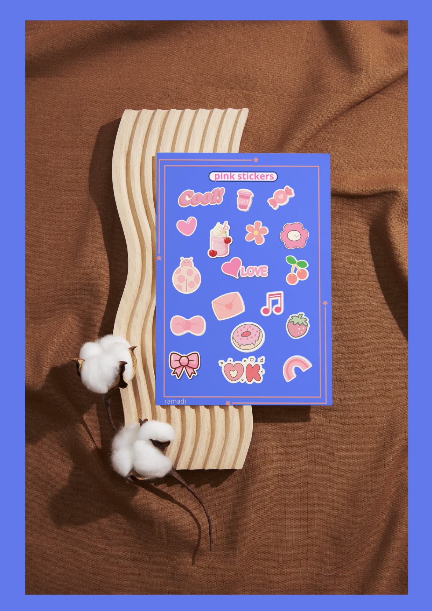 ملصقات دفتر