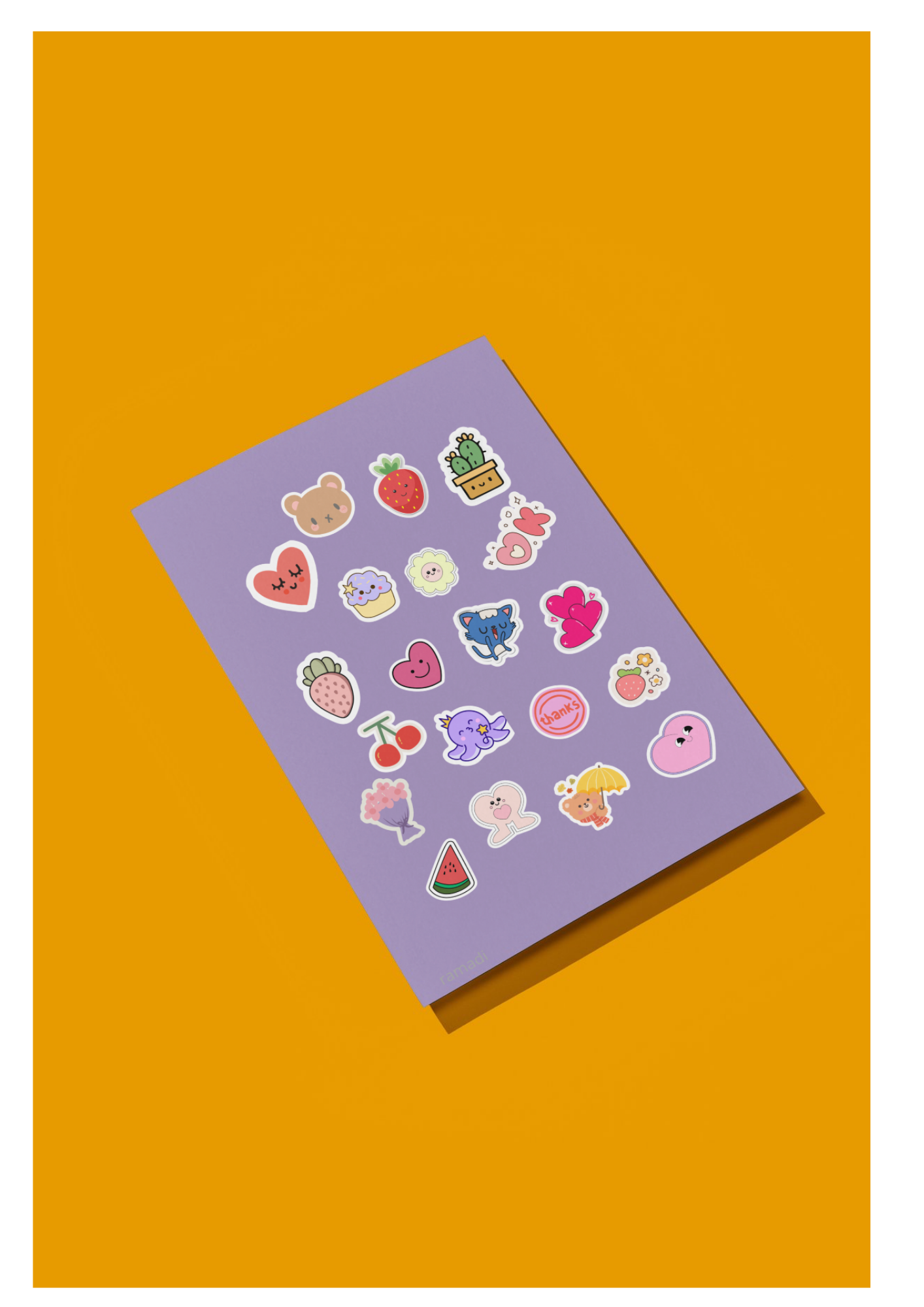 ستيكرات دفتر