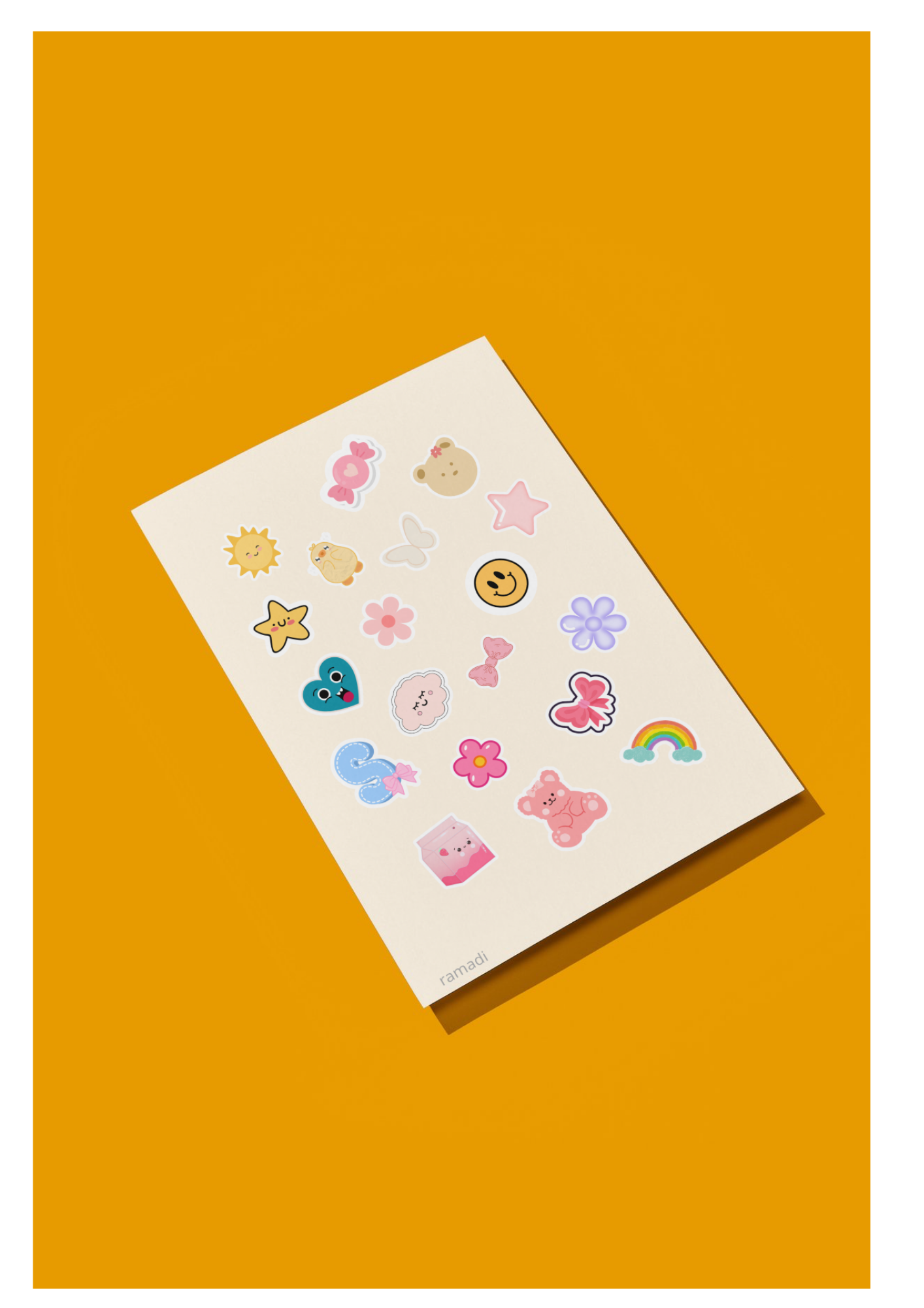 ستيكرات دفتر