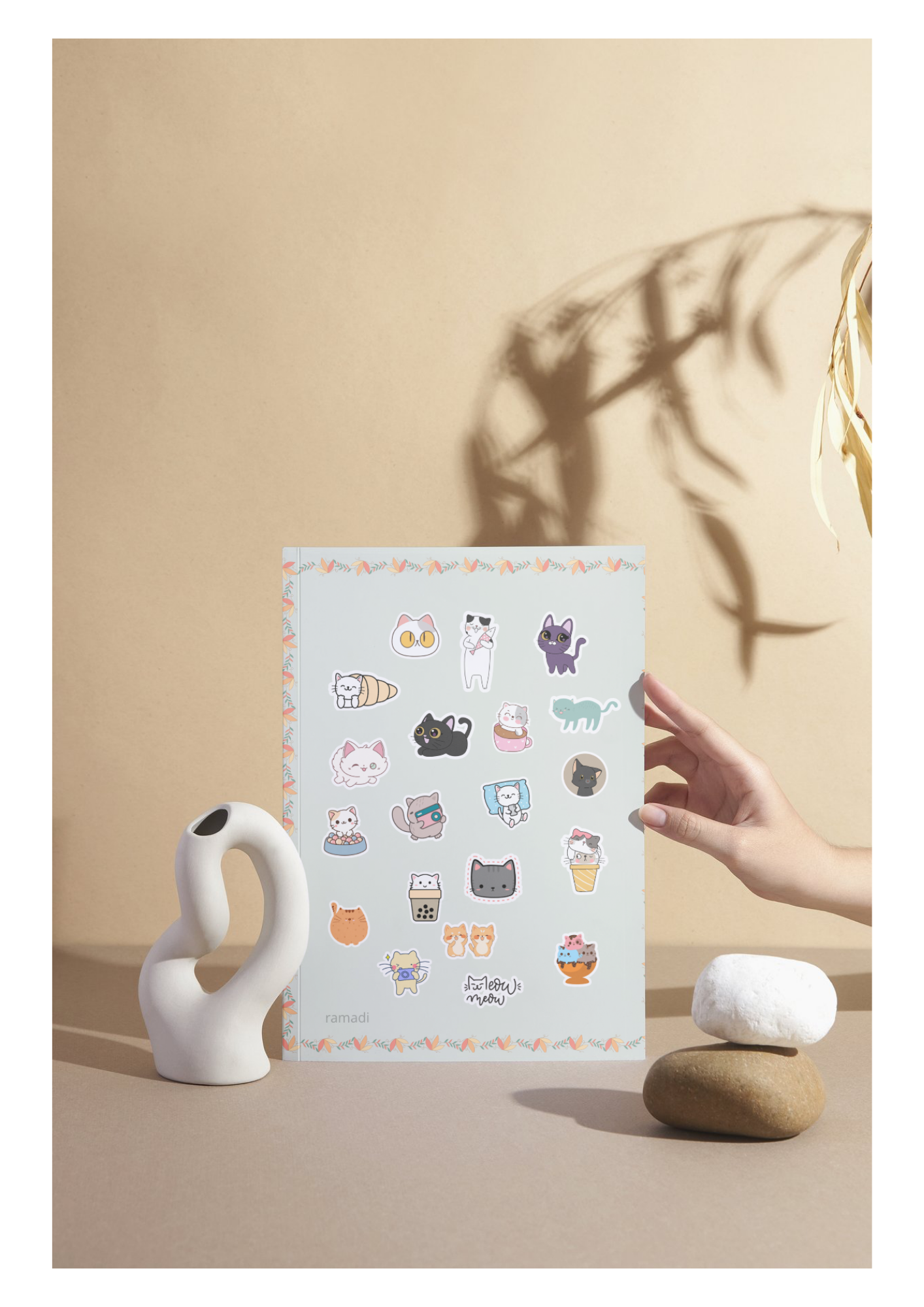 ملصقات  قطط