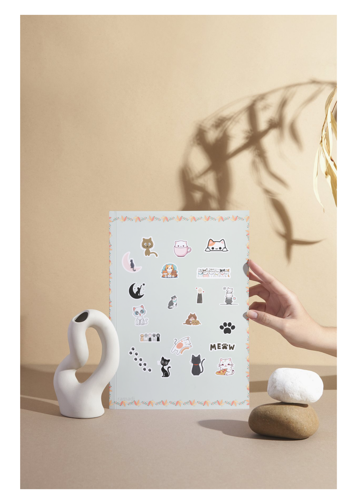 ملصقات  قطط