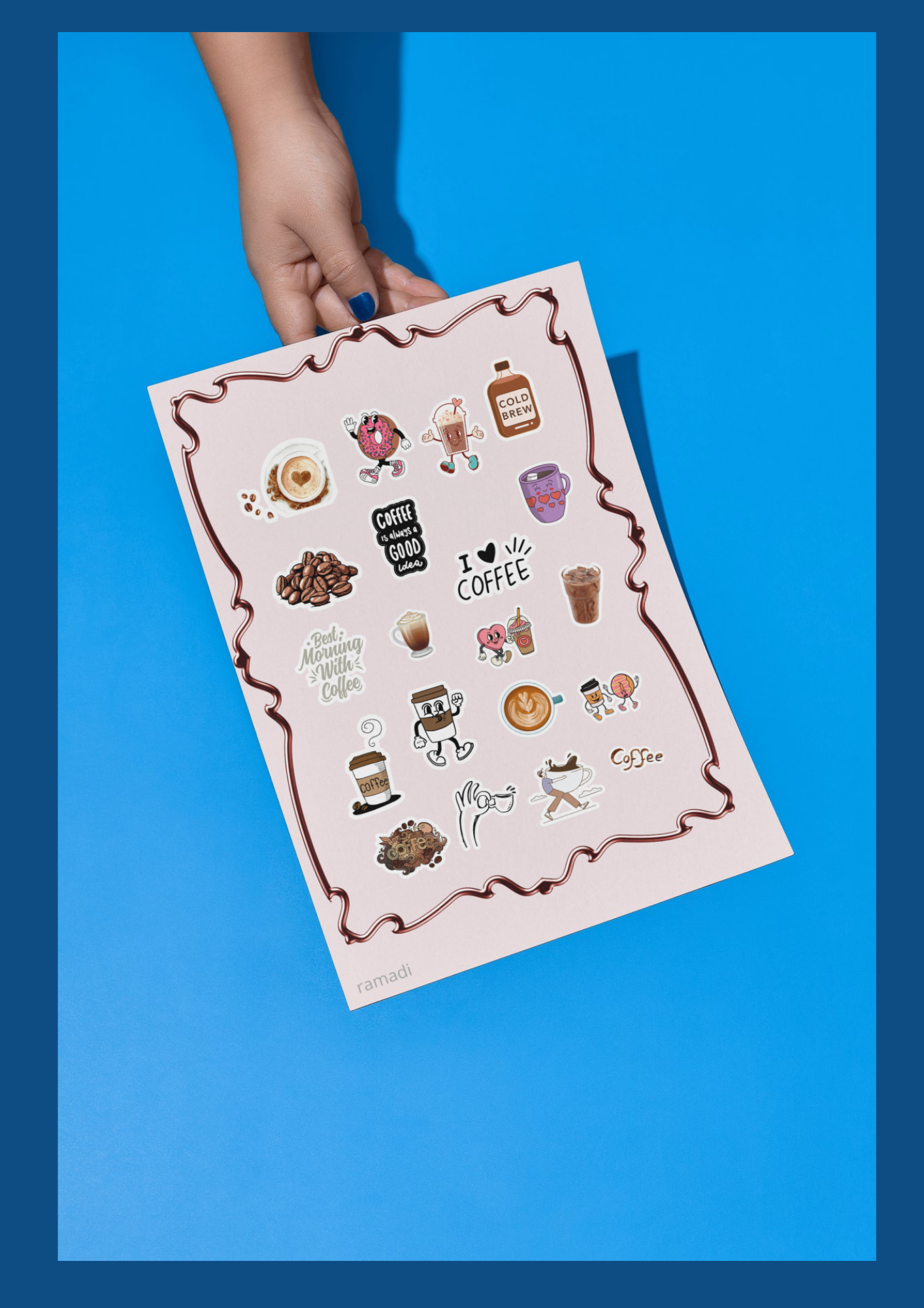 ستيكرات قهوه 1