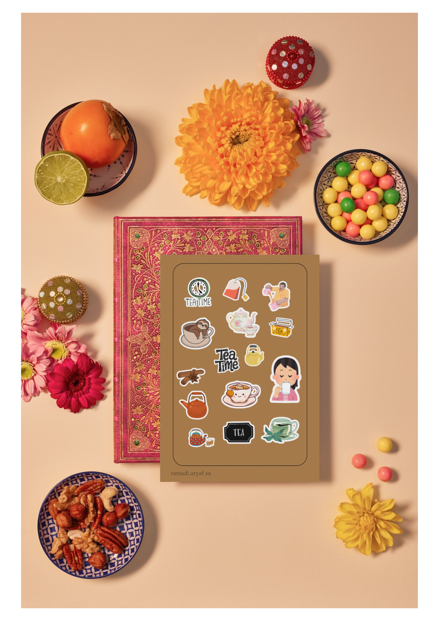 ستيكرات شاي