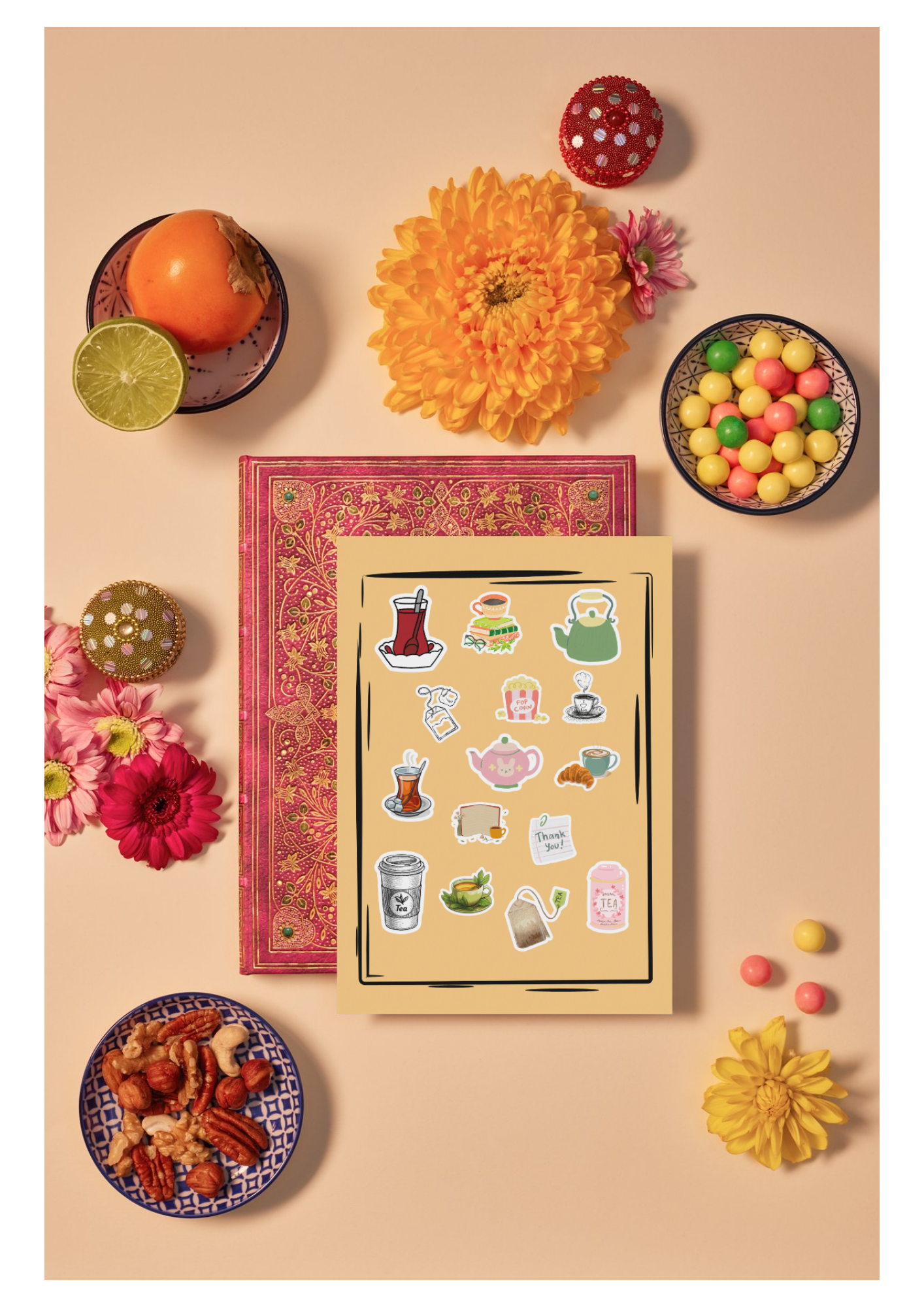 ستيكرات شاي