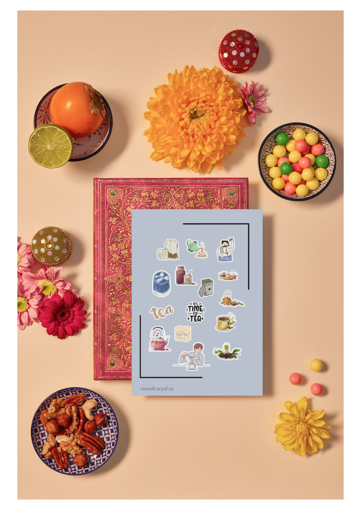 ستيكرات شاي