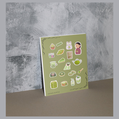 ستيكرات ماتشا