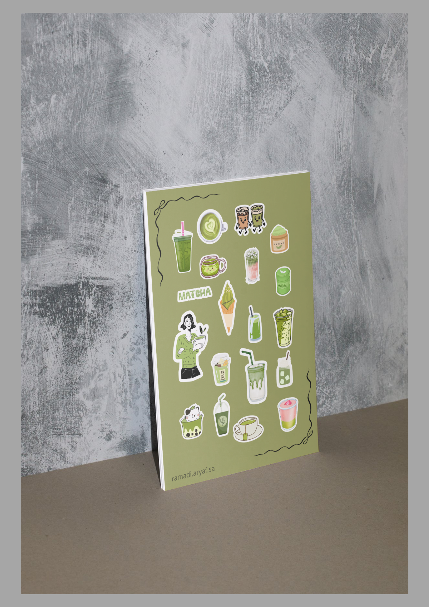 ستيكرات ماتشا