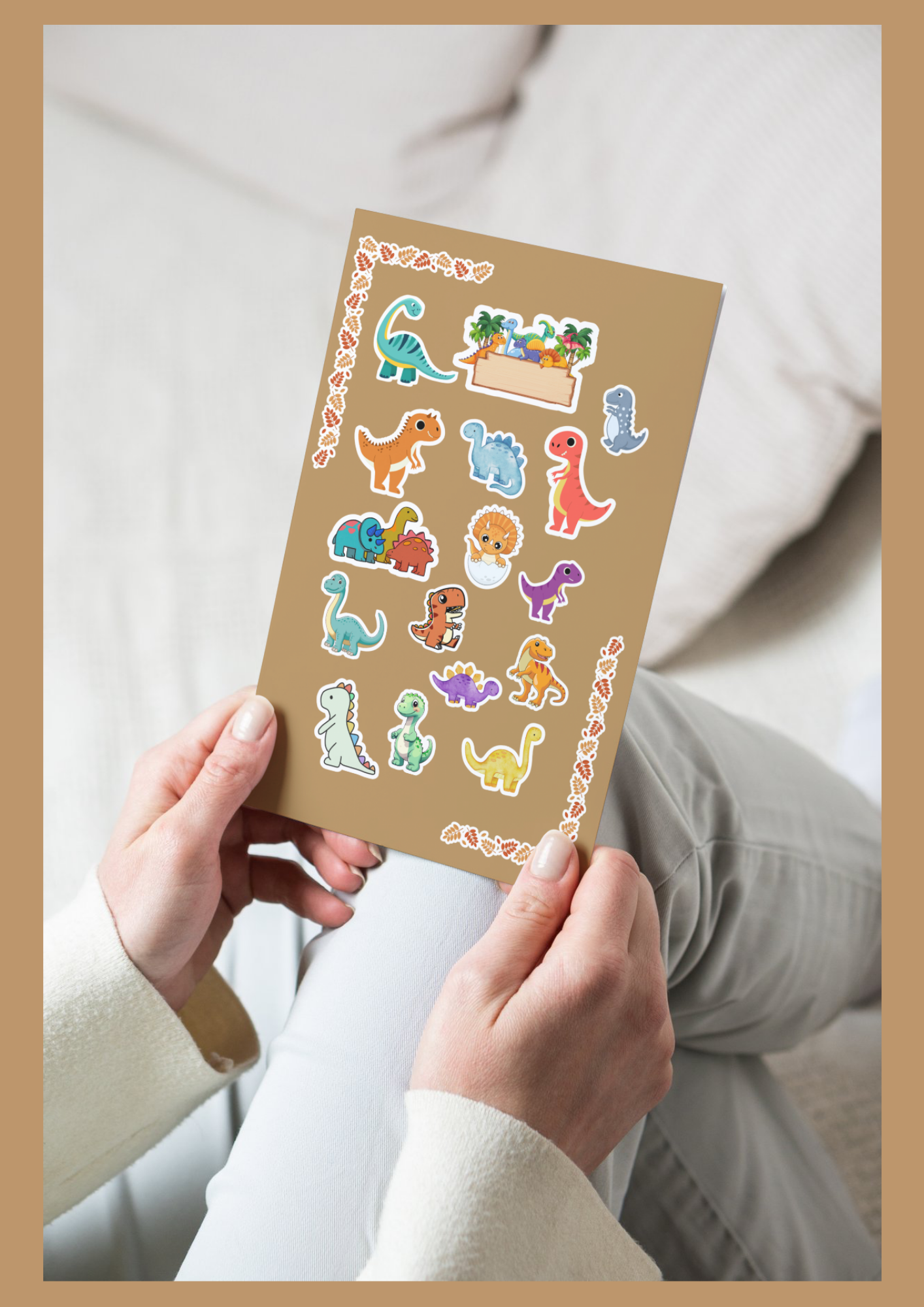 ستيكرات ديناصورات